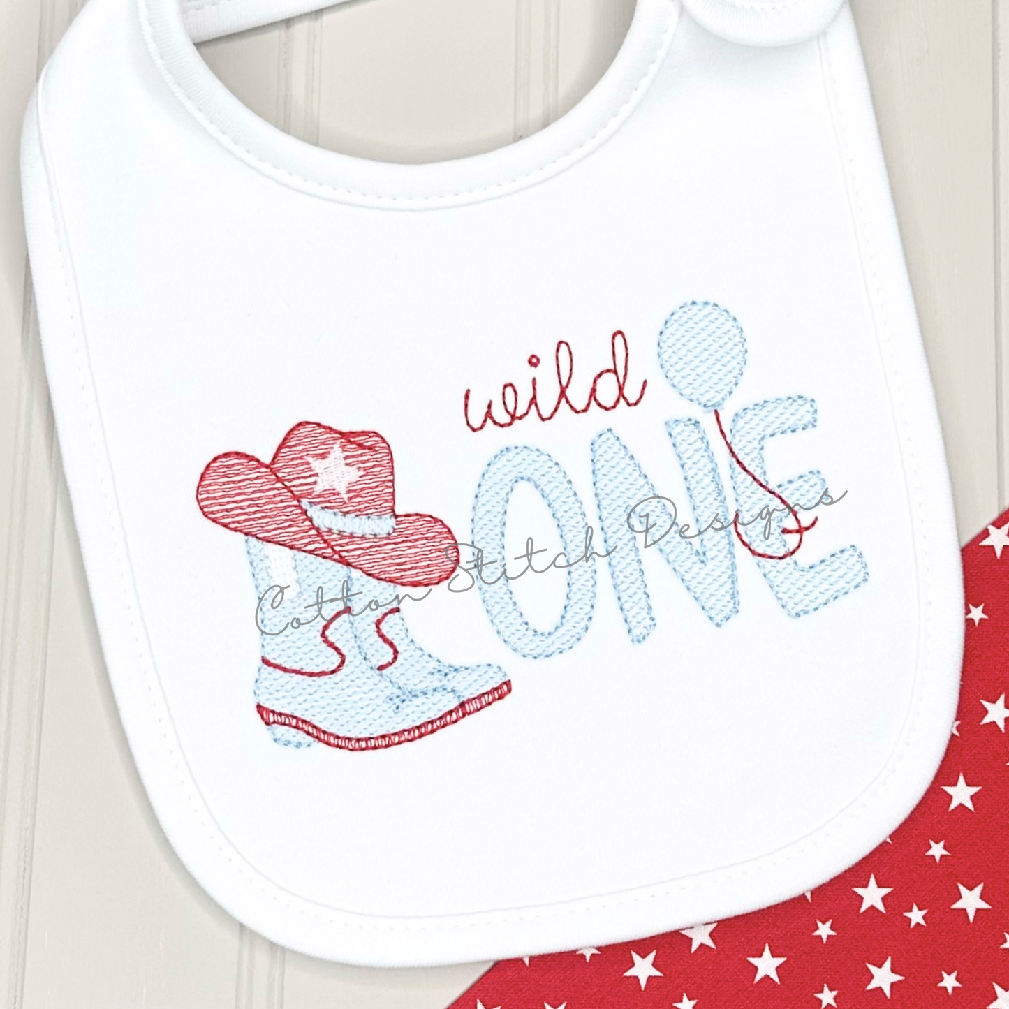 Cowboy Boots One Sketch Embroidery Design
