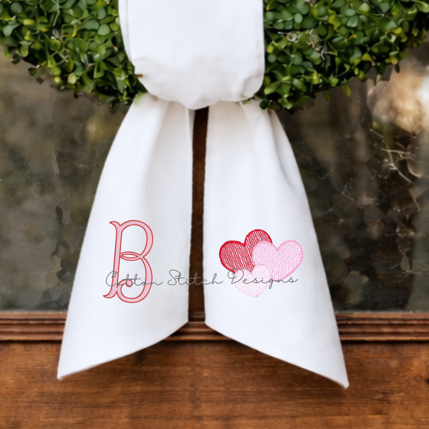 Mini Heart Bundle Sketch Embroidery Design