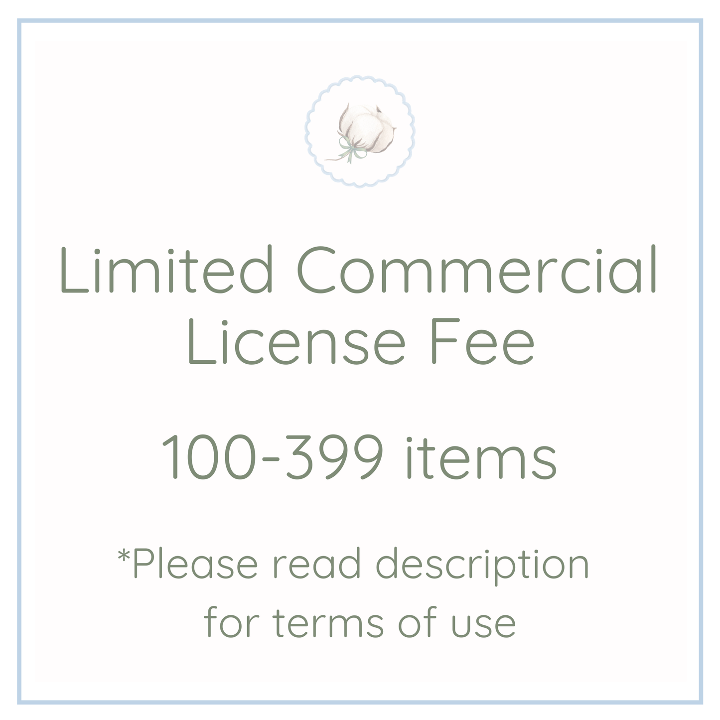 Commercial License - 100 to 399 Items