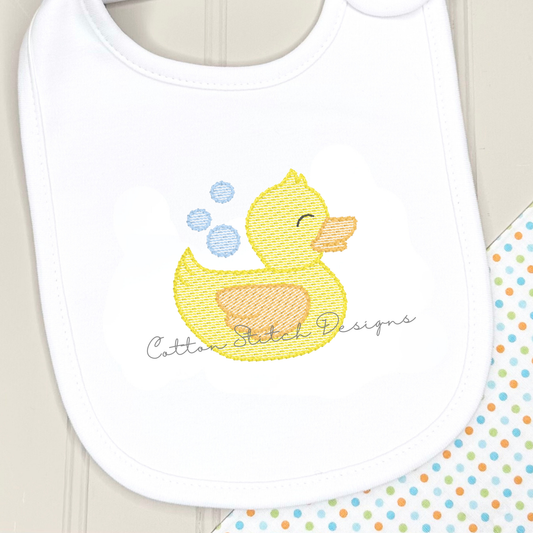 Mini Baby Duck Embroidery Design